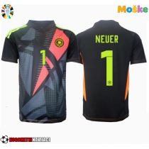 Moške Nogometnih dresov Nemčija Manuel Neuer #1 Vratar Domači EP 2024 Kratki rokavi